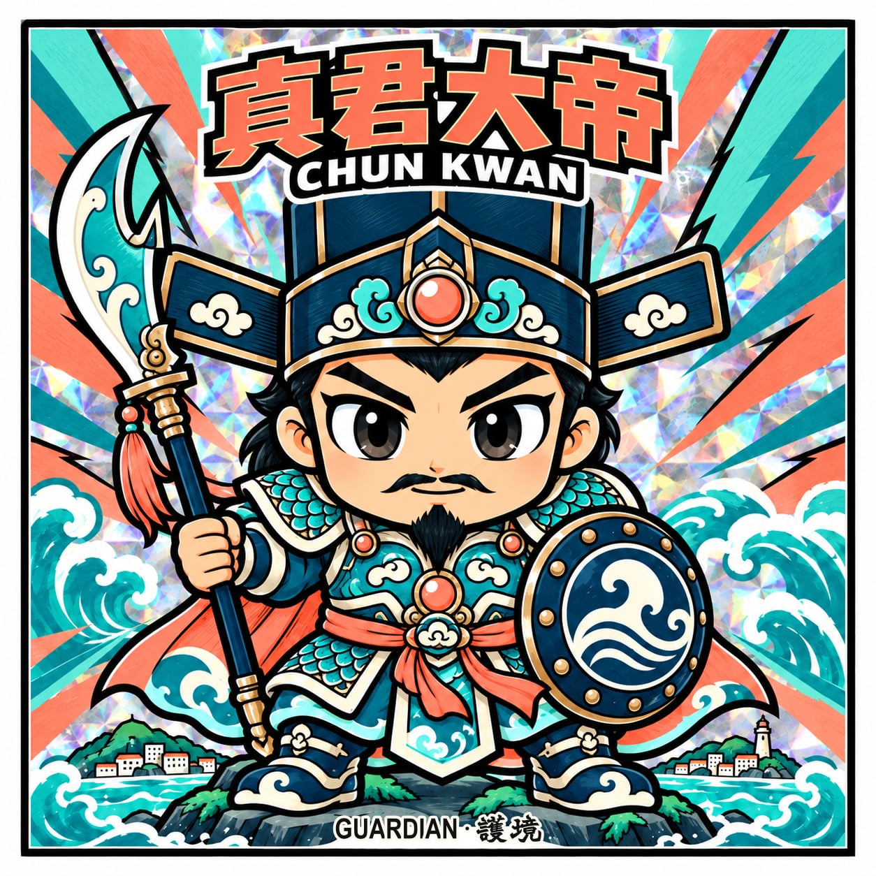 真君大帝 正面