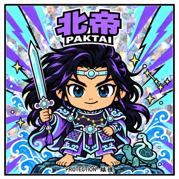 No.03 北帝 幻彩貼紙